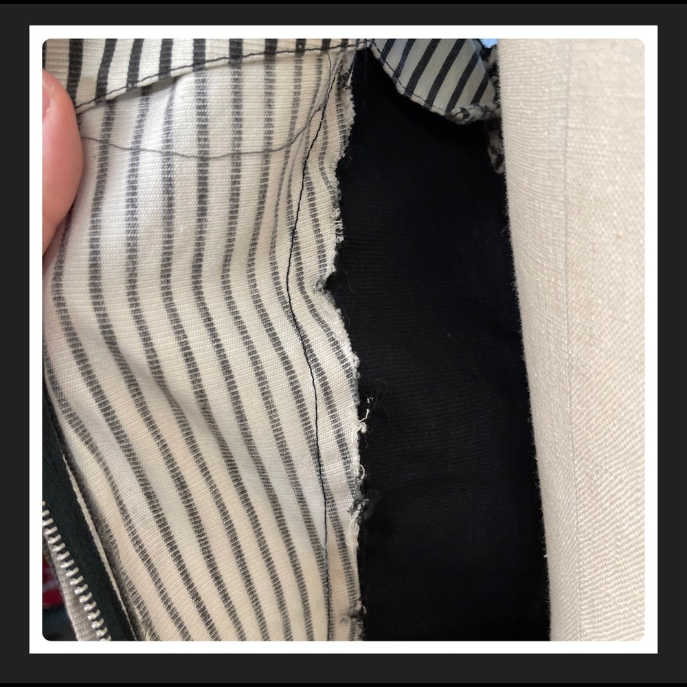 Vintage Small black white stripe bows dress VTG swing Vlv gothic beetle juice - Picture 10 of 13